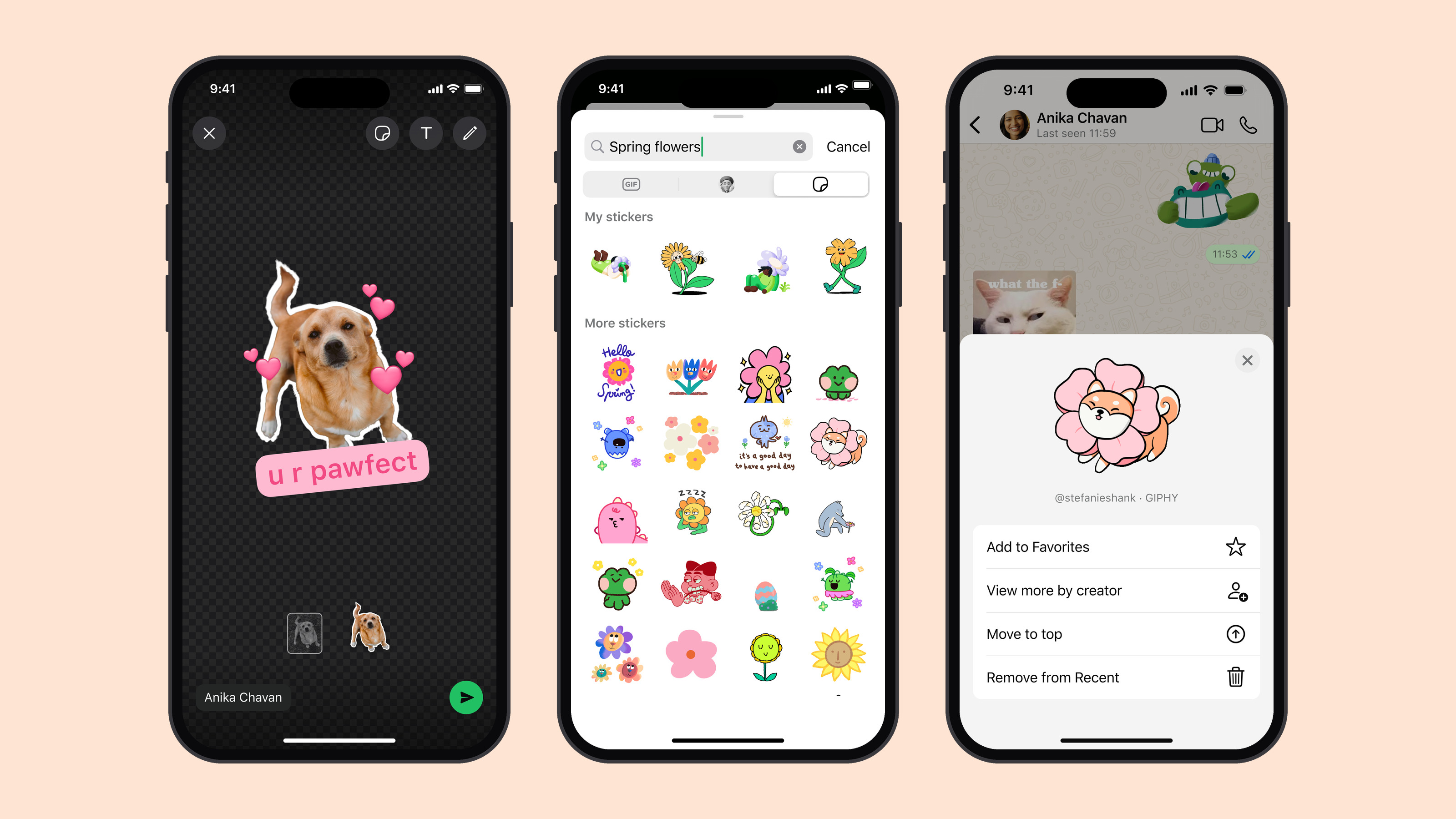WhatsApp Sticker Maker, sticker search and sticker details