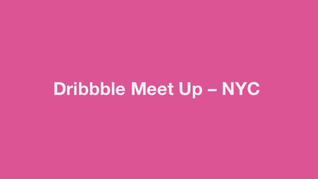 Shout Meetup Example